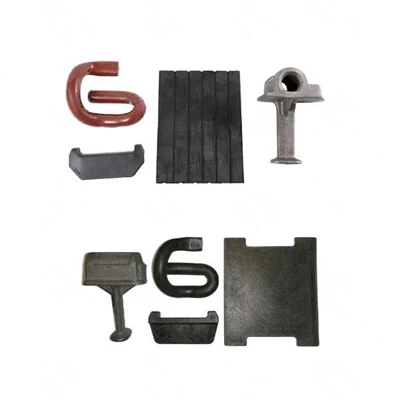 E Clip Rail Fastening System